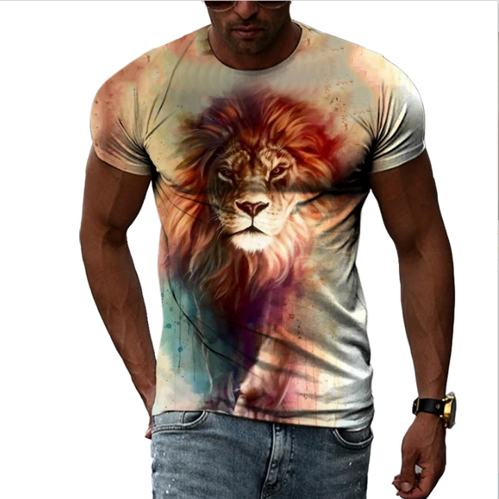Animal Lion Graphic Men