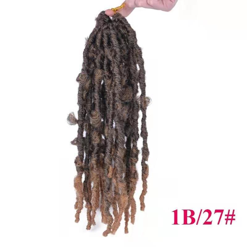 Product Butterfly Curvy Crochet Dirty Braid African Hair Extension