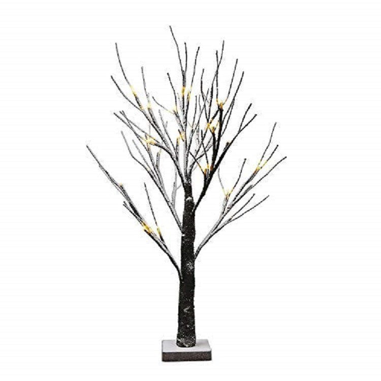 Christmas decoration lights for birch trees with warm light.