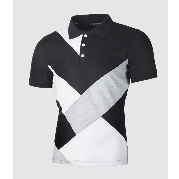 Men Polo Shirt Casual Cotton