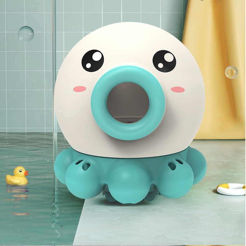 Octopus fountain bath toy with a cute design for kids' bath time fun.
