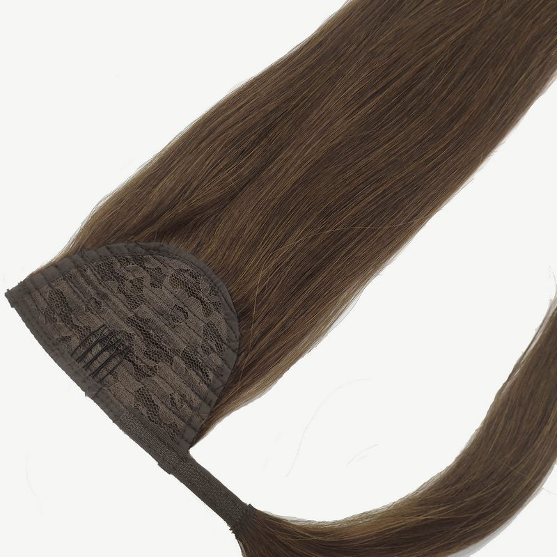 Real Hair Velcro Ponytail Extension – human hair ponytail available in multiple lengths
