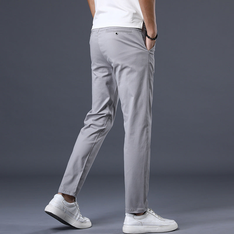 Summer Slim Straight Thin Long Pants