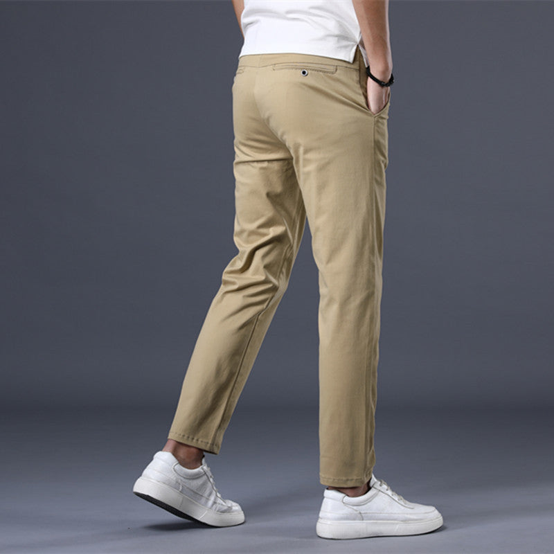 Summer Slim Straight Thin Long Pants