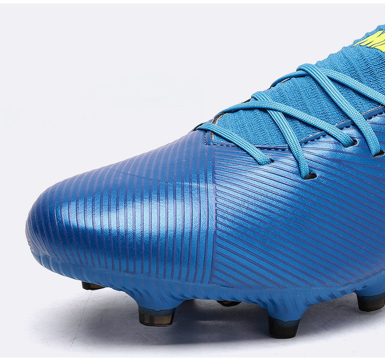 outdoor high-top football boots turf soccer cleats kids ag women soft