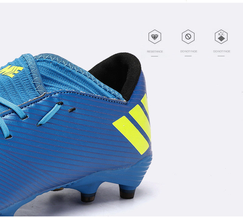 outdoor high-top football boots turf soccer cleats kids ag women soft