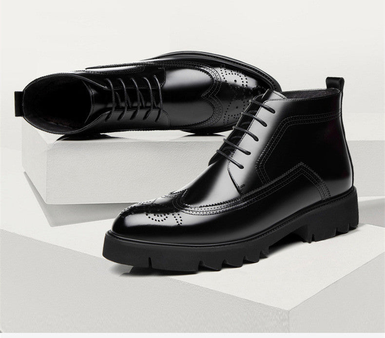 leather martin boots leather shoes