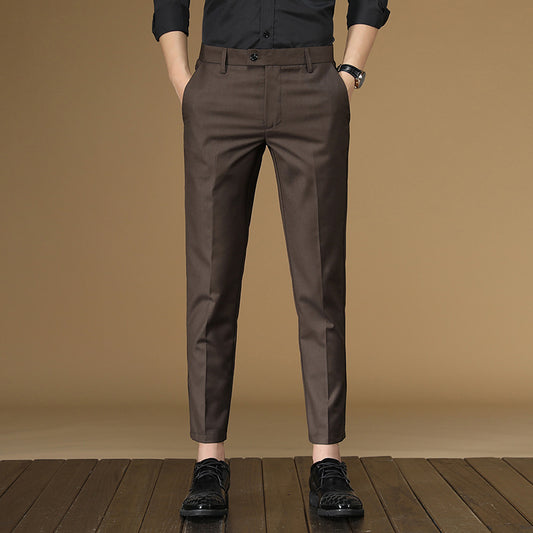 British Style Casual Trousers Men'