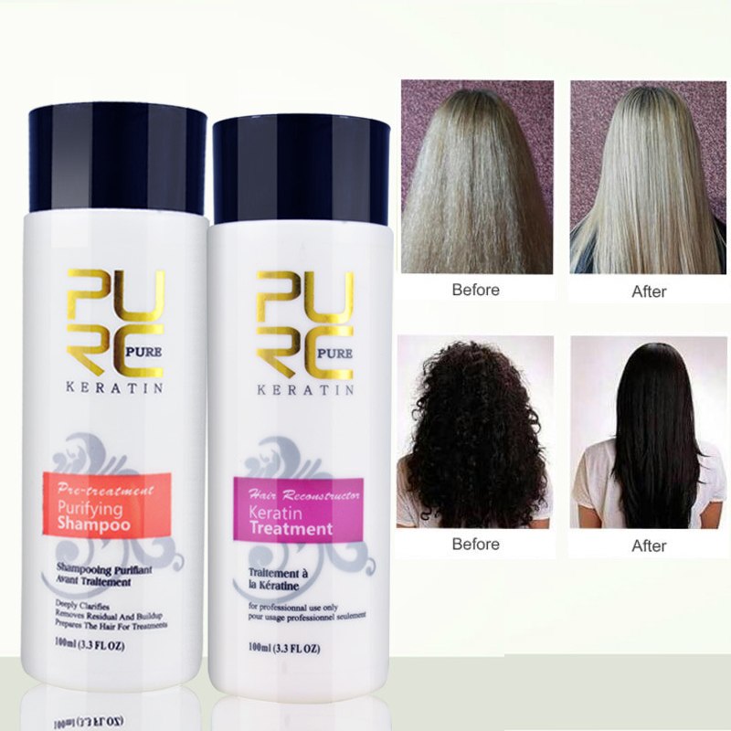 purc straightening hair repair