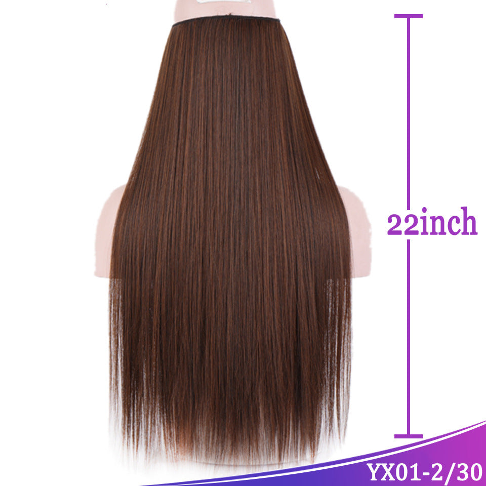 Fish Line Hair Weft Hair Extension Wig Women'