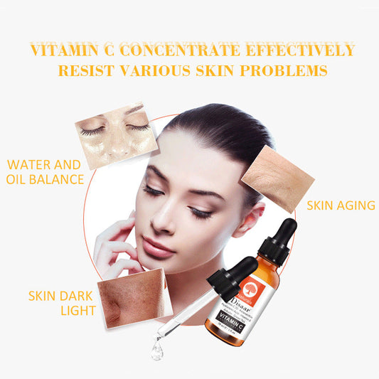Vitamin C Serum Facial Brightening Fade Mark Serum, 30ML, moisturizes and brightens skin tone.