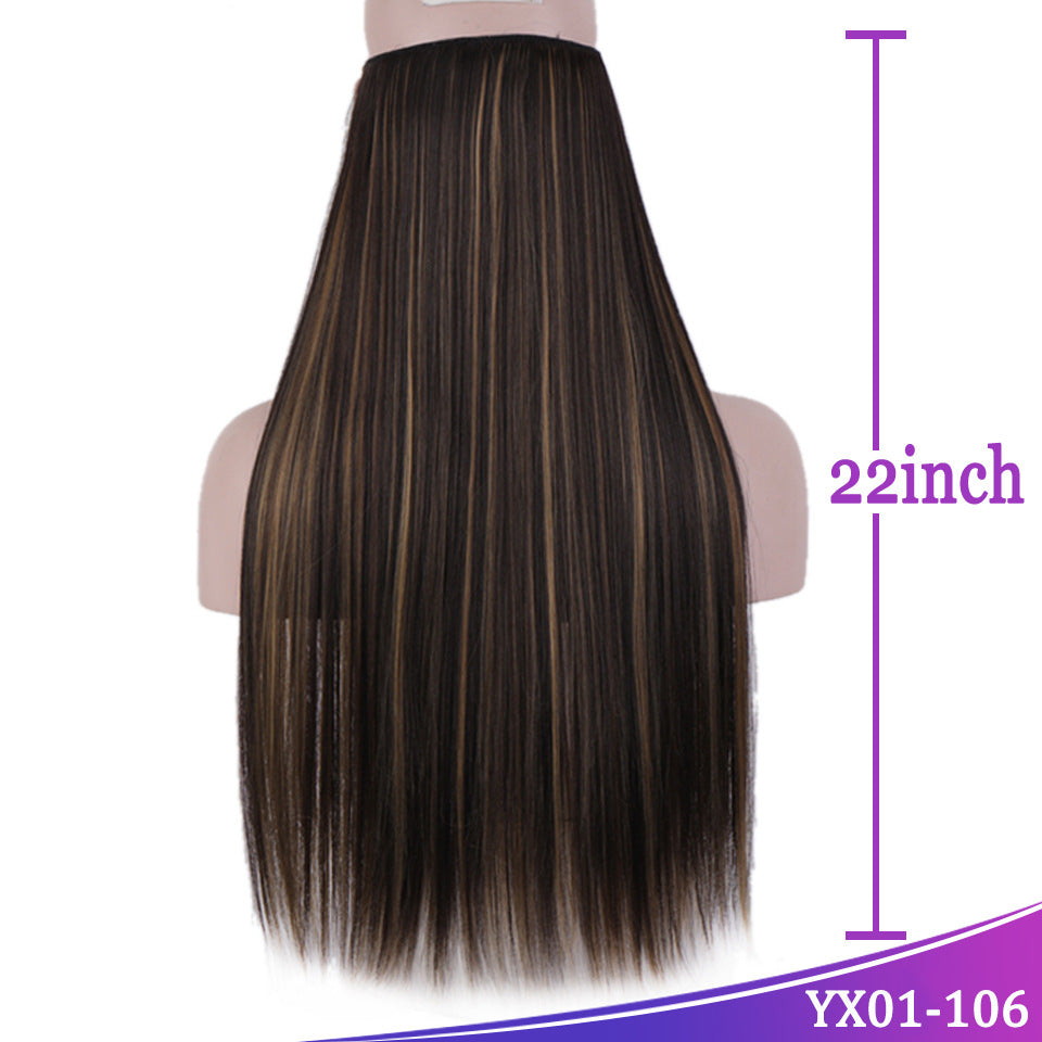 Fish Line Hair Weft Hair Extension Wig Women'