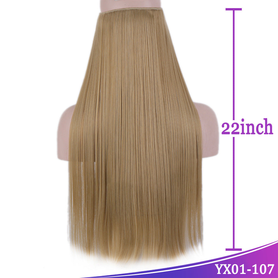 Fish Line Hair Weft Hair Extension Wig Women'