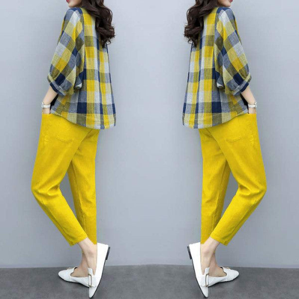Feet Pants Casual Fashion Suit