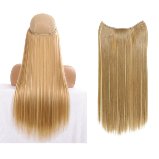 Fish Line Hair Weft Hair Extension Wig Women'