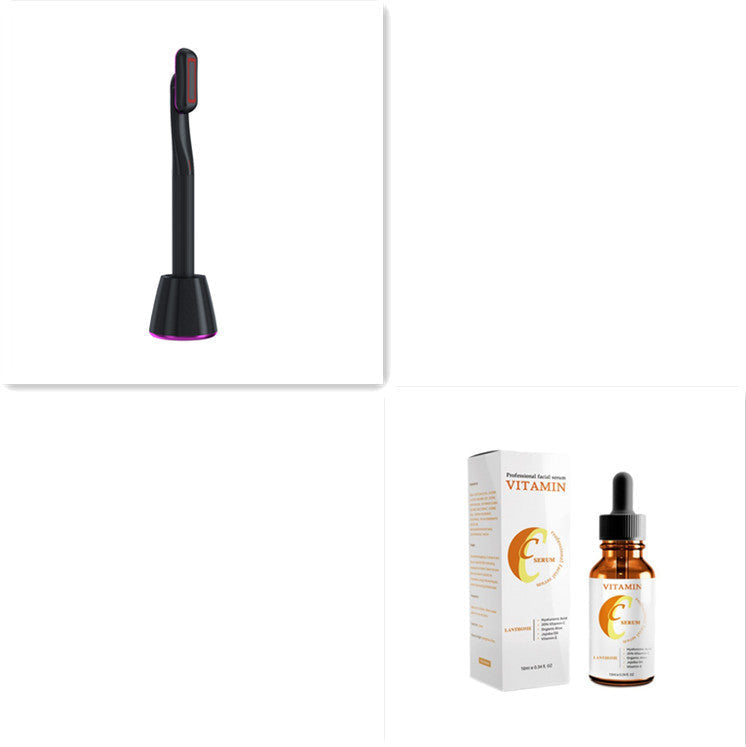 360° Rotary Skincare Wand – warm compress and microcurrent facial massager