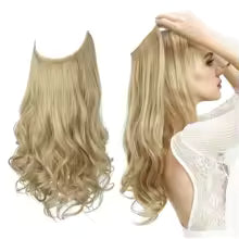 Curly Halo Hair Extension | 21 Colours | LA BELLE DANOISE