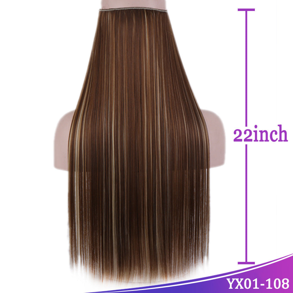 Fish Line Hair Weft Hair Extension Wig Women'