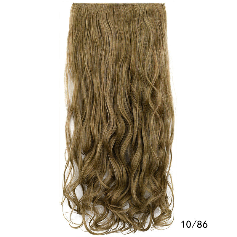 Piece Hairpiece Clip Long Curly Hair Extension