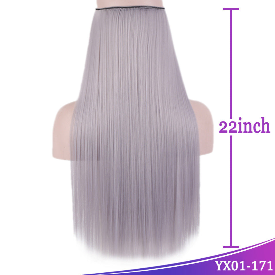 Fish Line Hair Weft Hair Extension Wig Women'