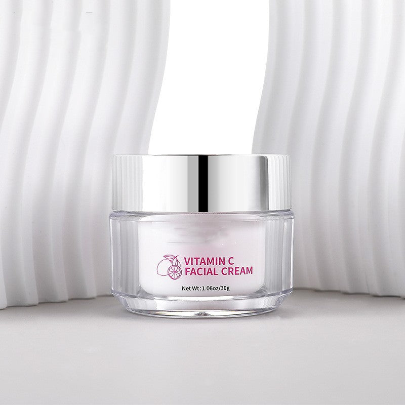 Vitamin C Face Cream elegant skincare jar for daily brightening and hydration
