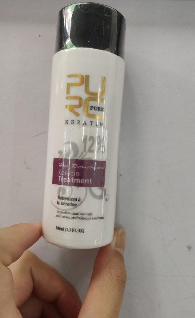 PURC Brazilian Keratin Hair Treatment Set – keratin treatment, purifying shampoo and argan oil for dry, damaged and frizzy hair.