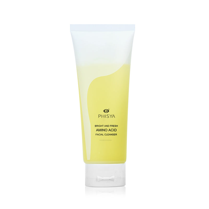 Moisturizing Anti-Acne Cream Cleanser with Amino Acids in tube packaging.