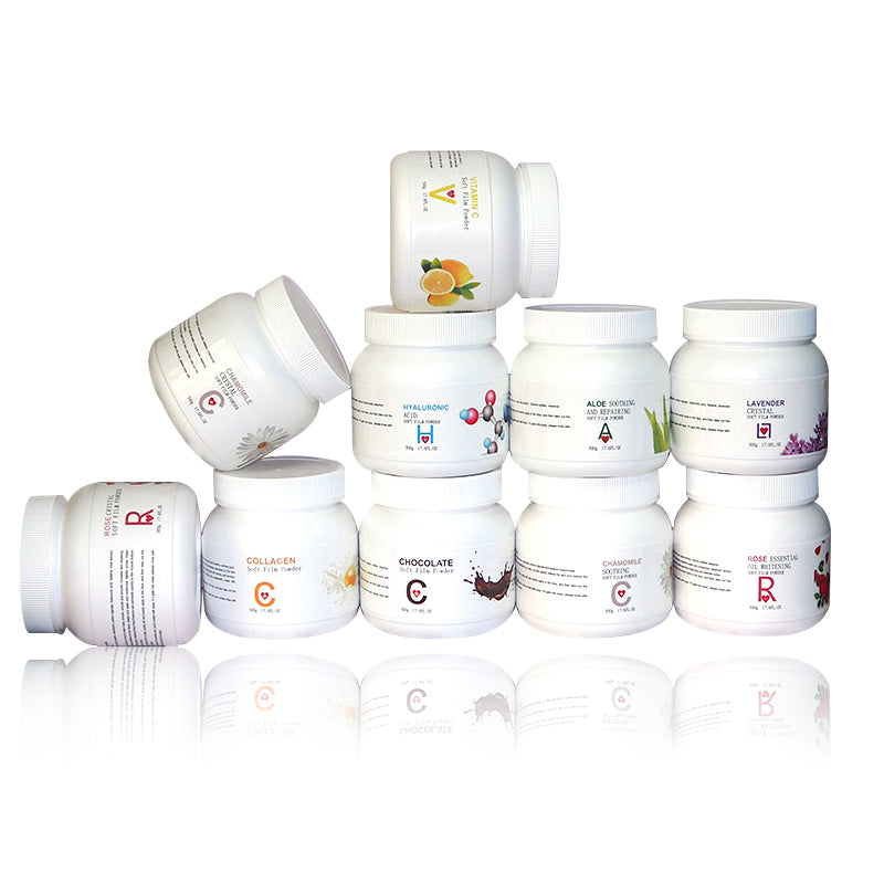AiXin 500ML Private Label DIY Collagen Powder Mask Moisturizing Anti Aging Soothing Facial Organic Natural Collagen Mask Powder