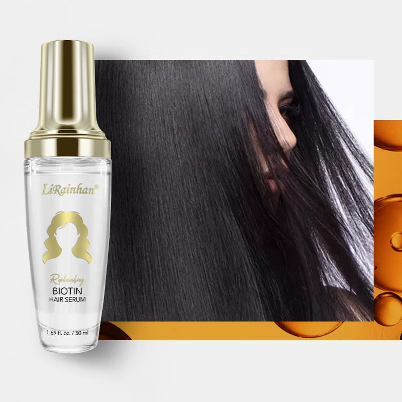 organic oil biotin serum hair care