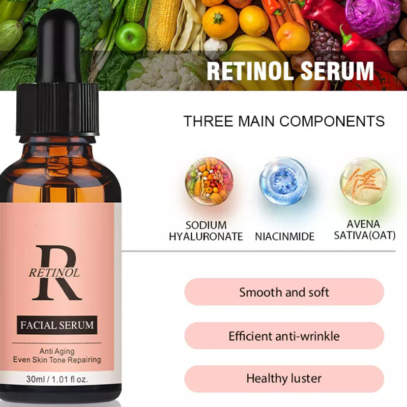 Ordinary Retinol Tea Tree Niacinamide 24k Gold Hyaluronic Acid Vitamin