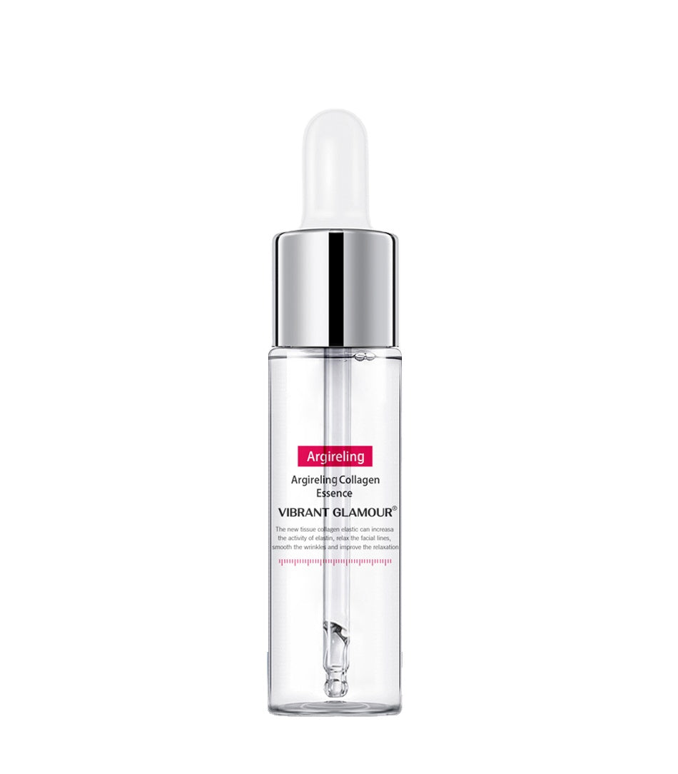 VIBRANT GLAMOUR Peptide Collagen Face Serum bottle with dropper.