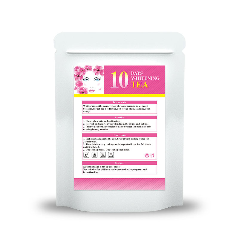 Wholesale 10days whitening tea,whitening tea bag,whitening tea
