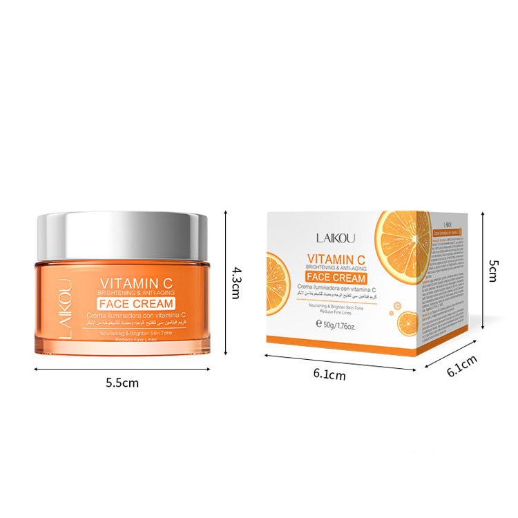 Vitamin C Face Cream by LA BELLE DANOISE premium brightening moisturizer 50g