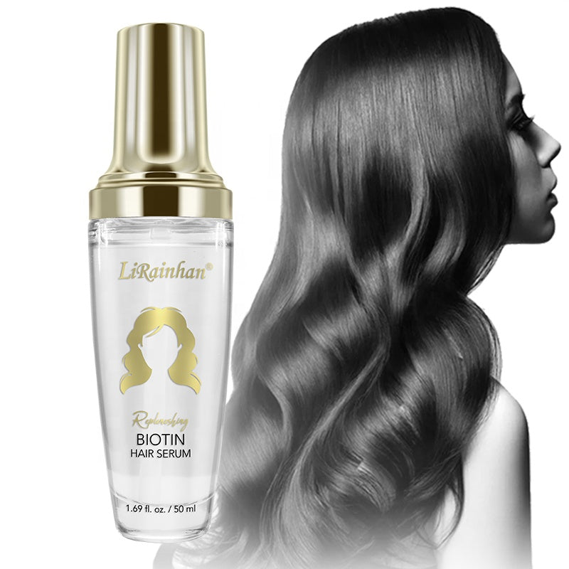 organic oil biotin serum hair care