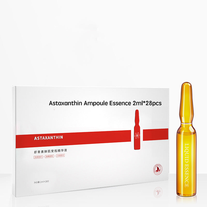 Face Anti Wrinkle Peptide Astaxanthin Ampoule Serum Kit