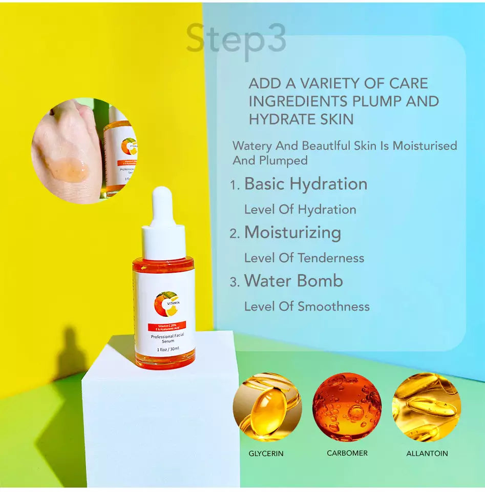 Face Moisturizing Whitening Hydrating Brightening Anti Aging Repairing Skincare Kit Skin Care Set