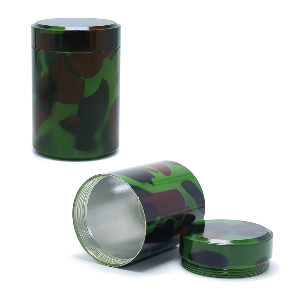 Wholesale Large Metal Box Capsule Case Purse Vitamin Fish Oil Big Capacity Outdoor Portable Aluminum Pill Bottle Promotion Gifts