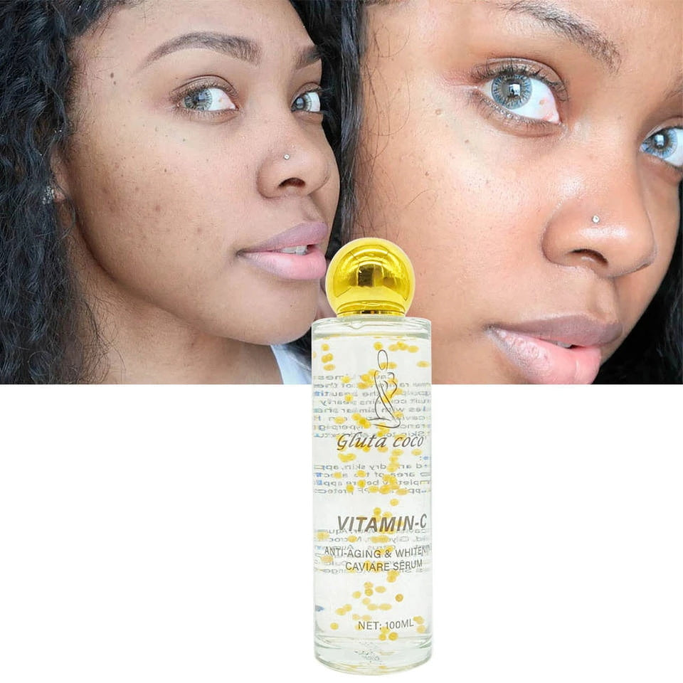 natural organic 24k gold serum whitening vitamin