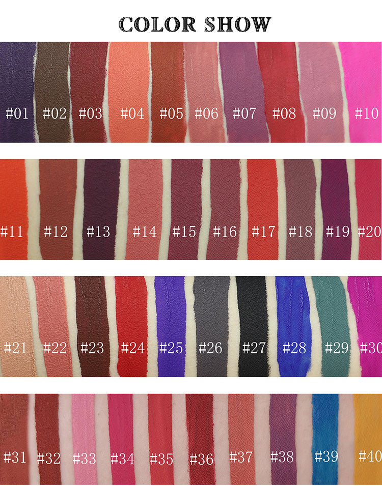 Romantic Beauty Cosmetic Waterproof Matte Nude Lipstick Lipstick Private Label