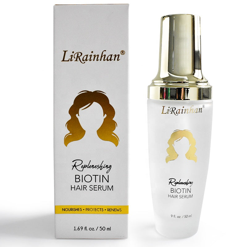 organic oil biotin serum hair care