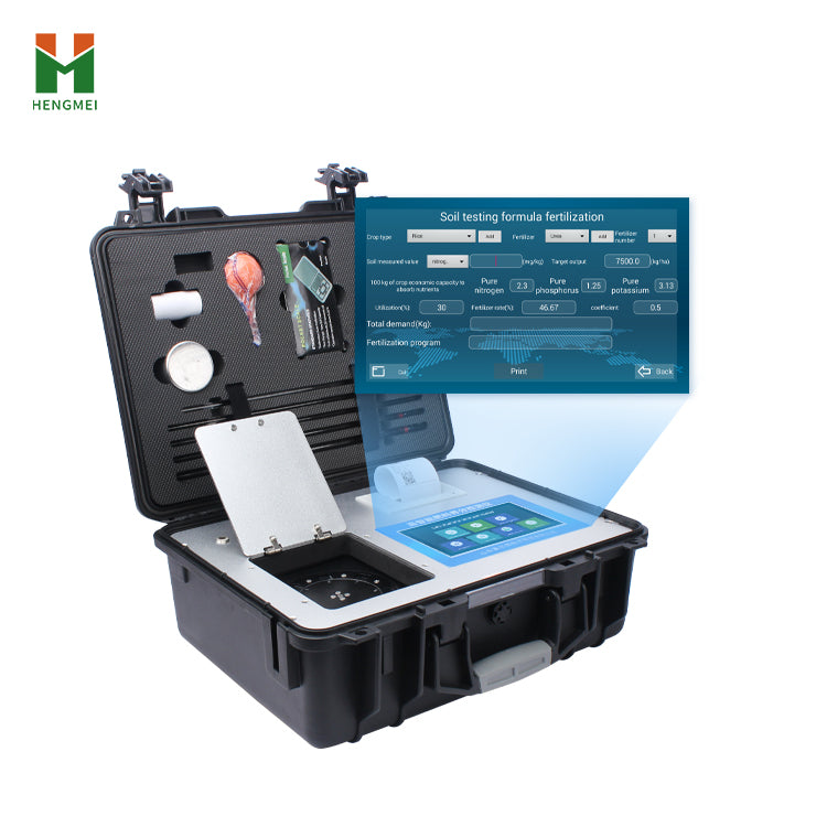 Farm Soil Trace element analyzer soil nutrientes medidores detector Soil npk tester