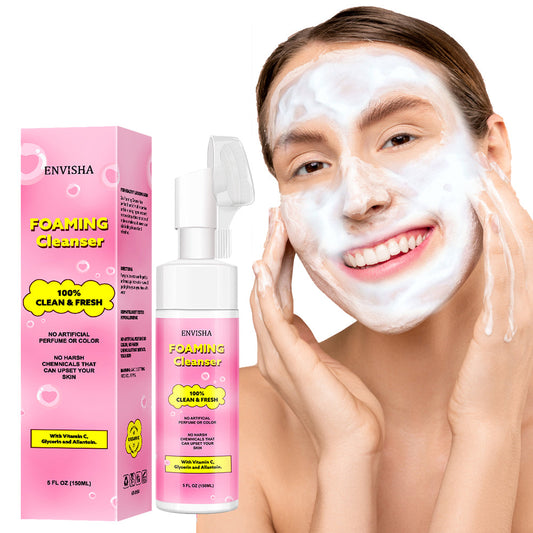 Herbal Deep Cleansing Foaming Facial Wash with Potassium Cocoyl Glycinate, Panthenol, Allantoin, Citric Acid - 150ml