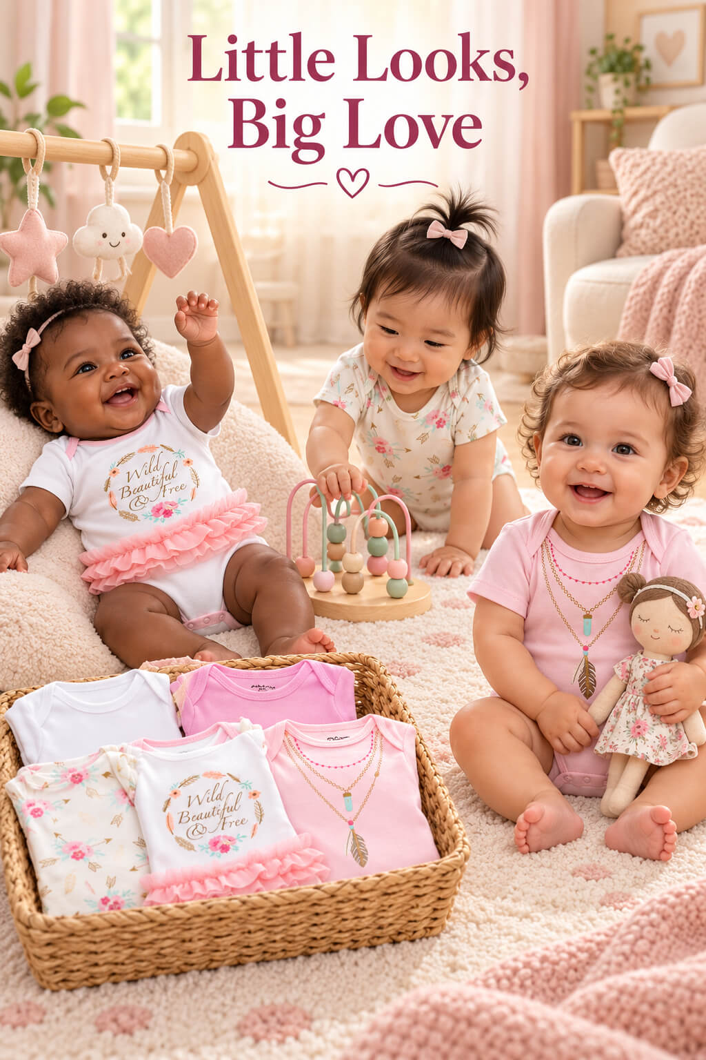 Kids Clothing Collection featuring stylish outfits for babies, toddlers and children from LA BELLE DANOISE