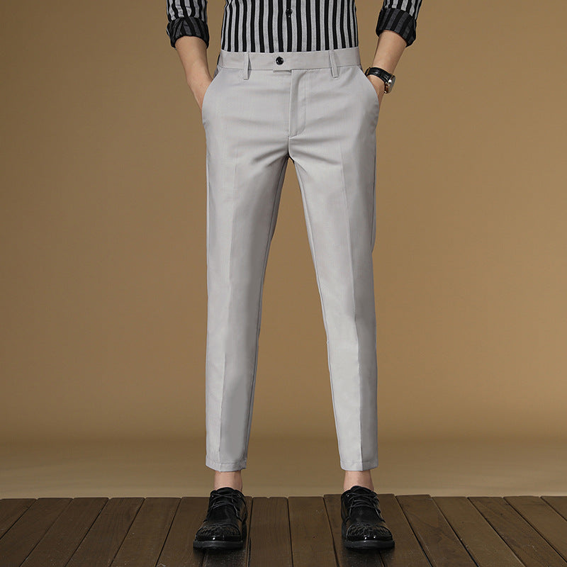 British Style Casual Trousers Men'
