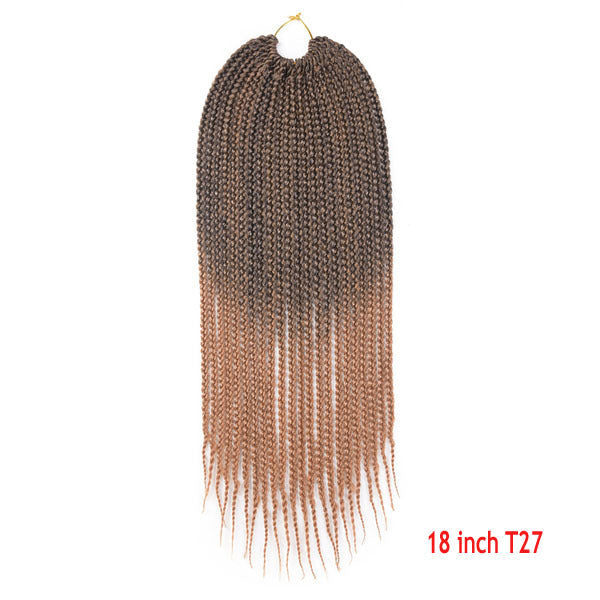 Senegal Box Braids – 14 inch T27 warm brown ombre braiding hair