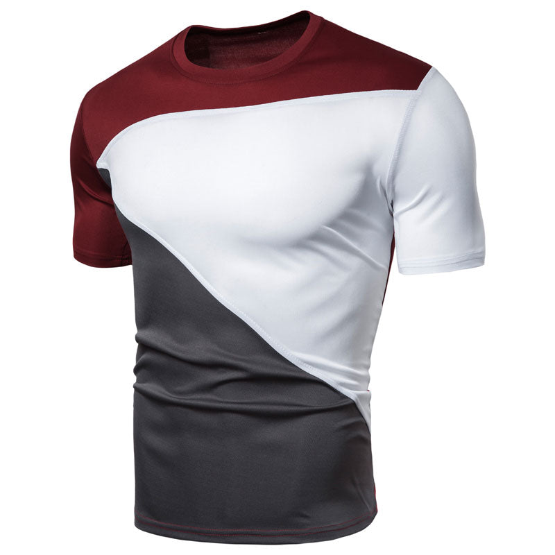 vShort Sleeve Tees Shirt Men Casual