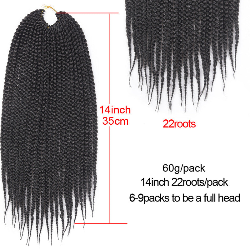 Senegal Box Braids – lightweight pre braided crochet hair