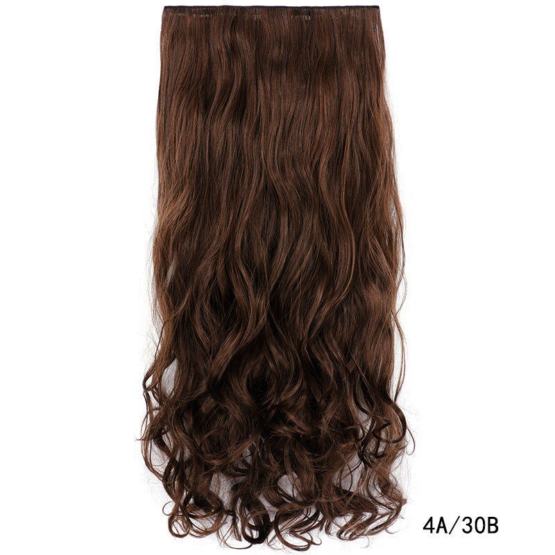 Piece Hairpiece Clip Long Curly Hair Extension
