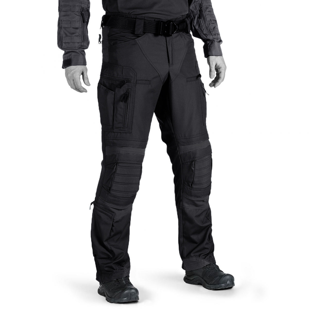 Mens Tactical Combat Pants in black tactical fit