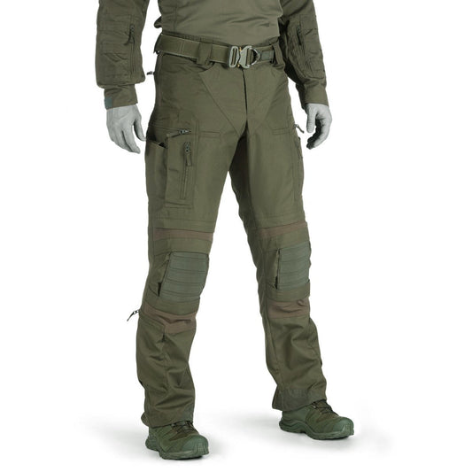 Mens Tactical Combat Pants in green with multiple utility pockets